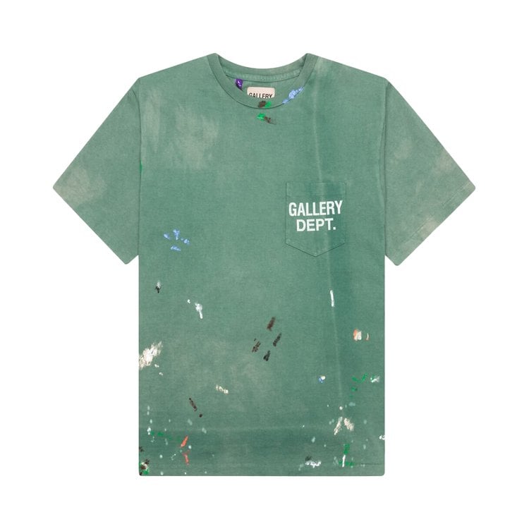 T-shirt Gallery Dept. Vintage Logo Painted 'Green'