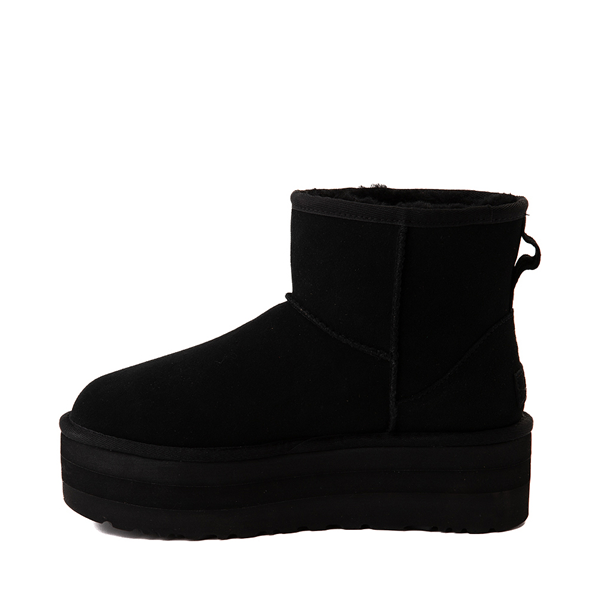 Women's UGG Classic mini platform boots, black