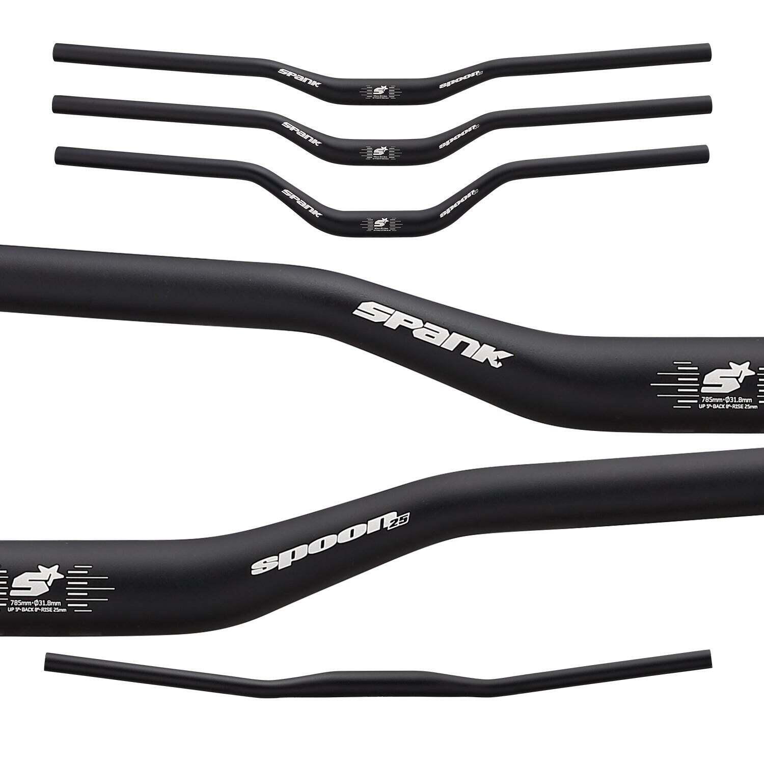 Spoon 785 Handlebar - 25mm - Black SPANK, black / black / black