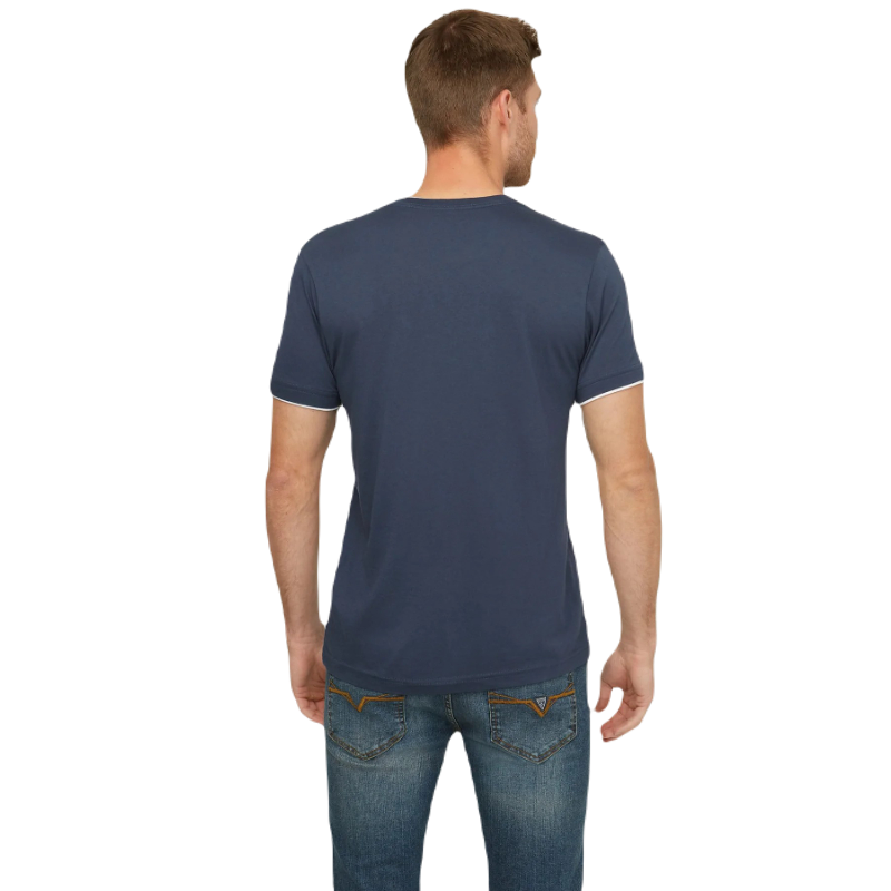 Guess Factory Armin V-Neck T-shirt, blue