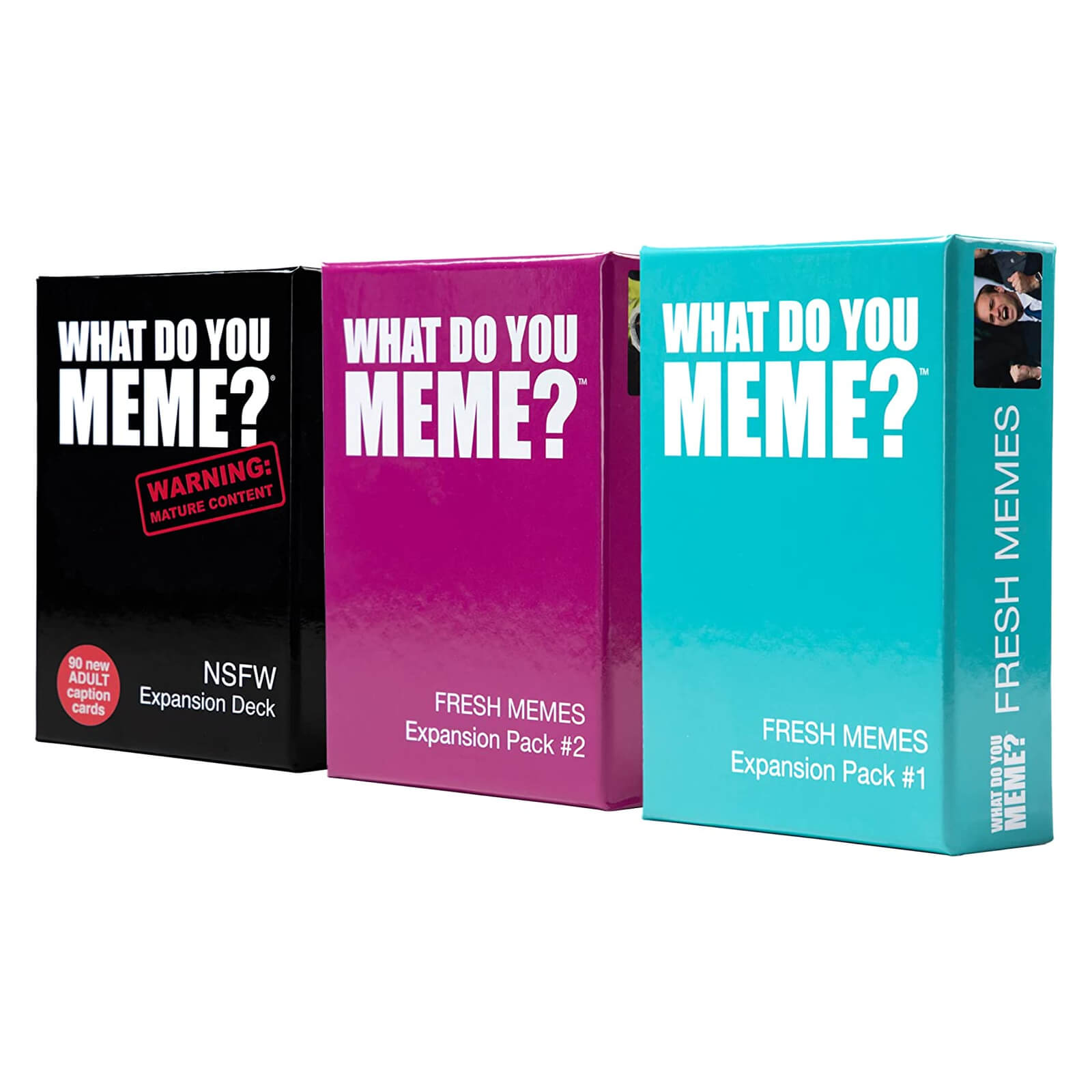 Addition to the board card game What Do You Meme: The Ultimate