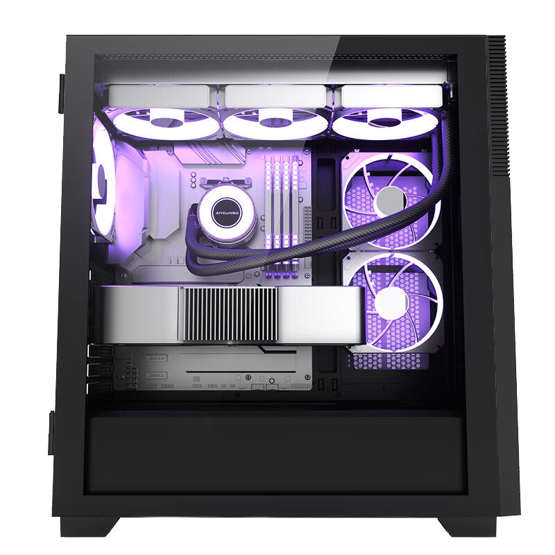 Case Aigo F40, Mid Tower, black