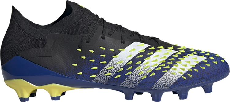 حذاء Adidas Predator Freak.1 AG 'Demonskin - Black'، أسود