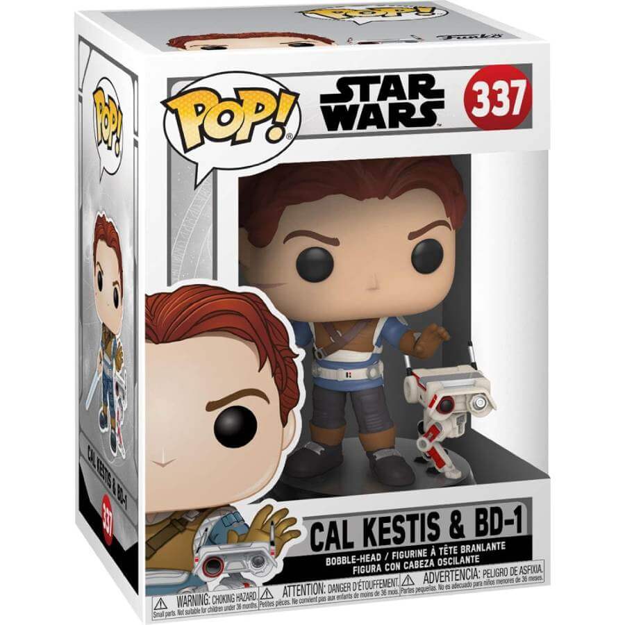 Funko POP! Star Wars: Jedi Fallen Order - Cal Kestis with BD-1