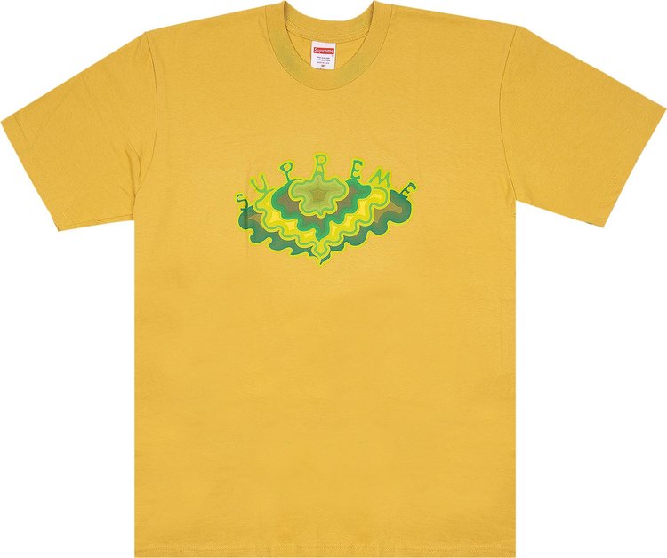 Supreme Cloud Tee 'Acid Yellow'