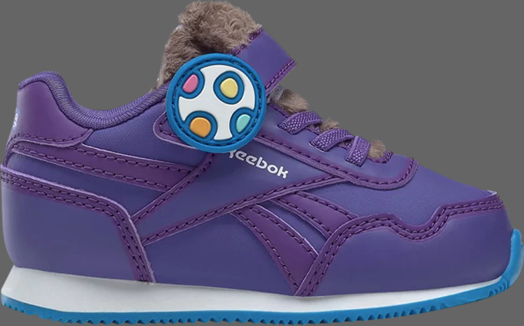 حذاء رياضي Peppa pig x royal classic jogger 3 "danny dog" من Reebok باللون الأرجواني