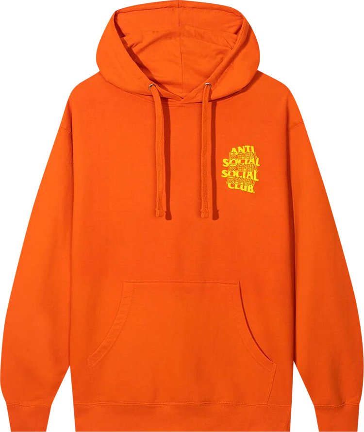 Anti Social Social Club Kaburosai Hoodie 'Orange', orange