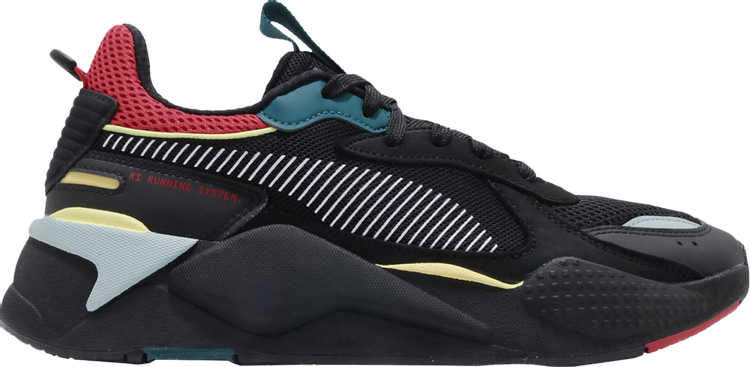 حذاء رياضي Puma RS-X HD2 Ribbon باللون الأحمر والأسود