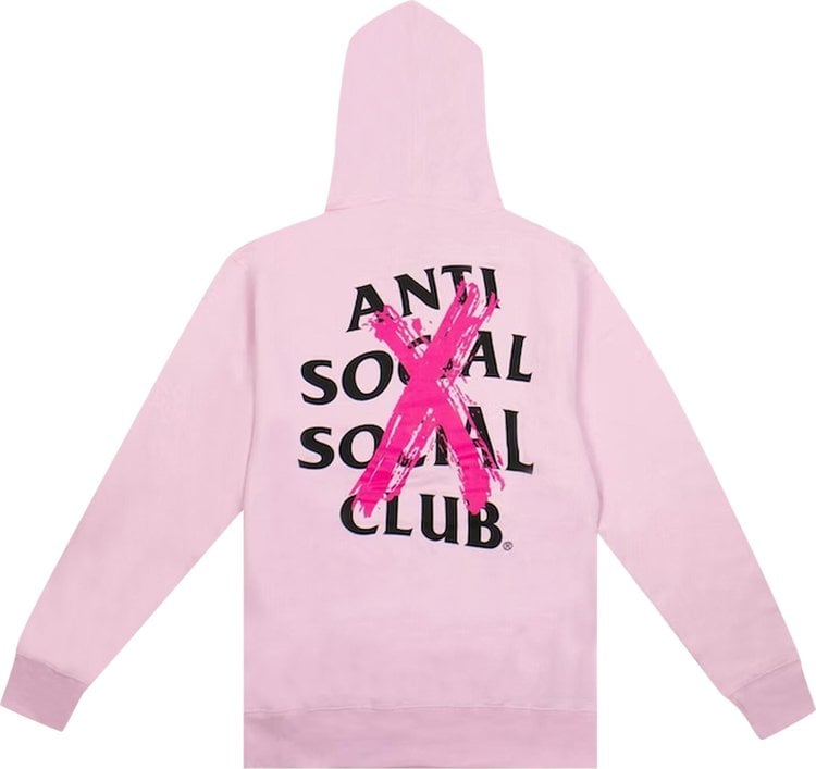 Anti Social Social Club Canceled Hoodie 'Pink', pink