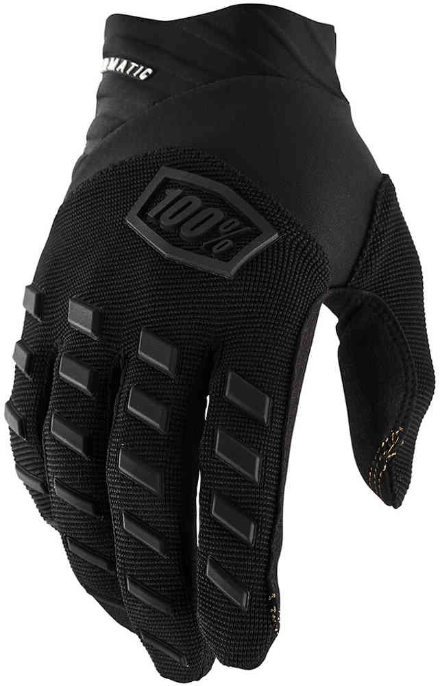 100% Airmatic Cycling Gloves, Black