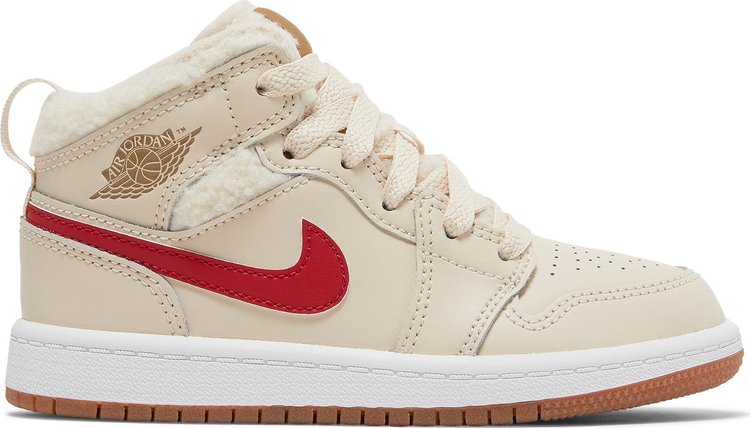 Air Jordan 1 Mid Utility PS Fleece Tan