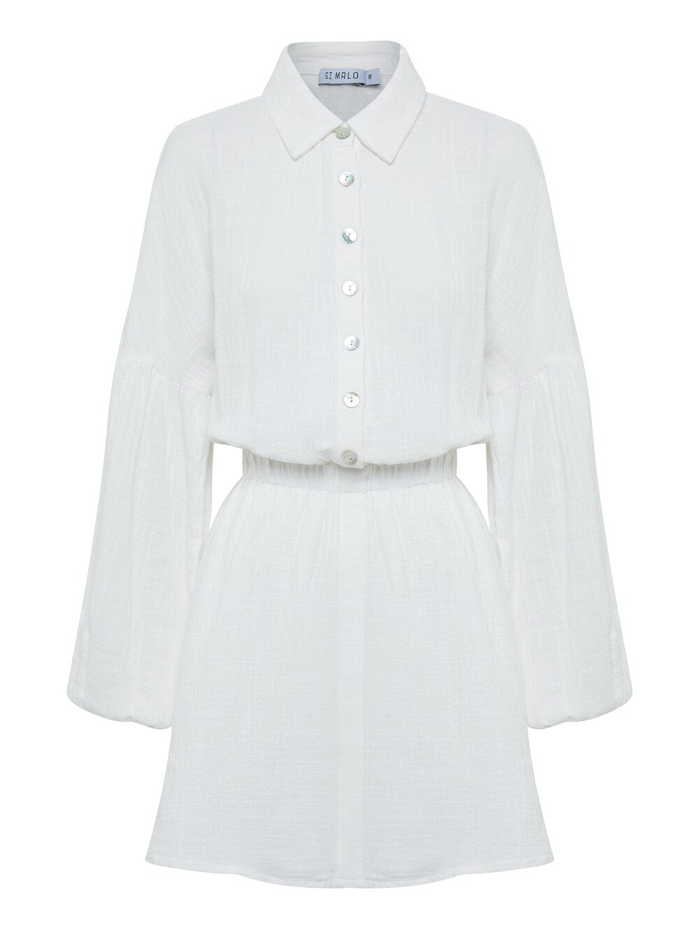 Shirt-dress St Mrlo TOPEKA, white