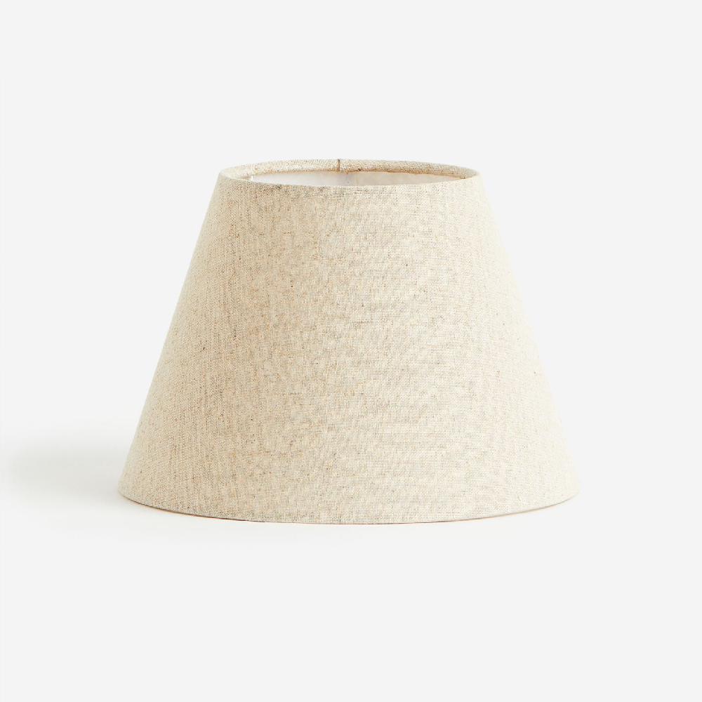 Lampshade H&M Home Small Linen-blend, beige