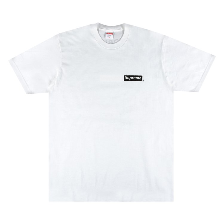 تي شيرت Supreme Spiral Tee "White"، أبيض