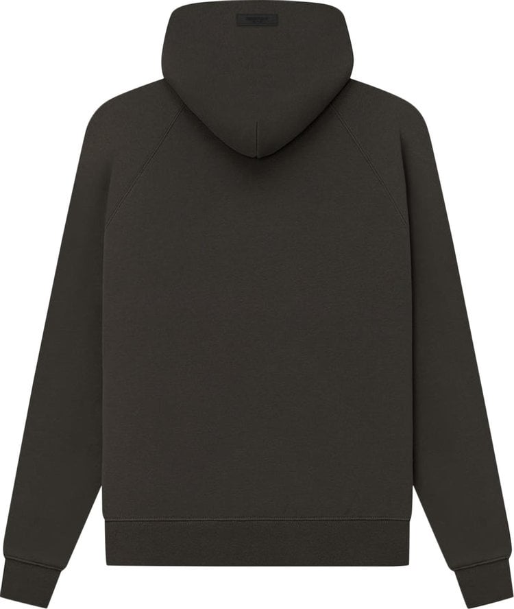 Fear of God Essentials Hoodie 'Off Black', black