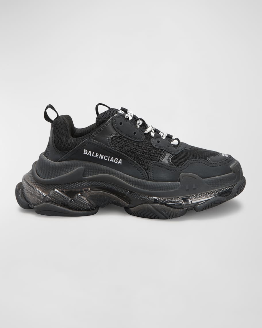 حذاء رياضي Balenciaga Triple S بنعل شفاف