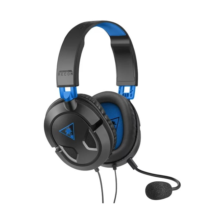 Turtle Beach Recon 50 gaming headphones, black-blue