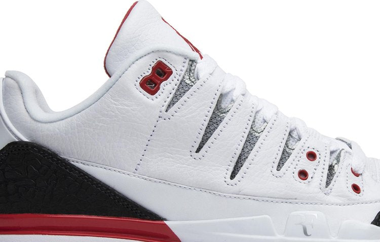 Nike Zoom Vapor Tour AJ3 'Fire Red' White