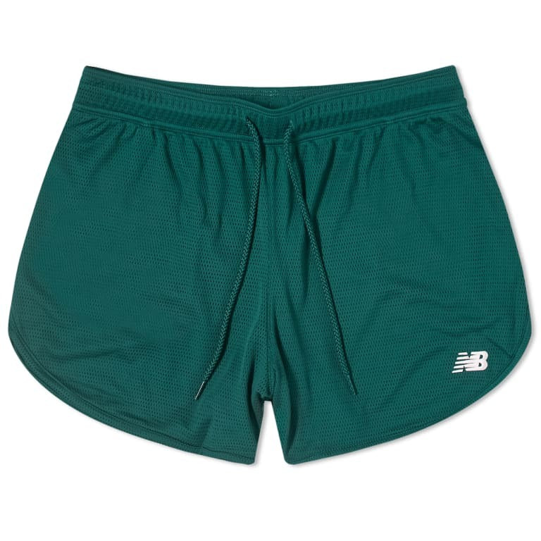 New Balance NB Athletics Mesh Shorts, Dark Green