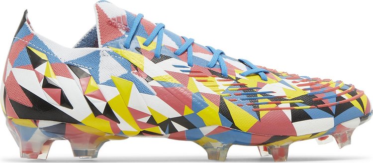 حذاء Adidas Predator Edge.1 FG 'Geometric' باللون الأزرق