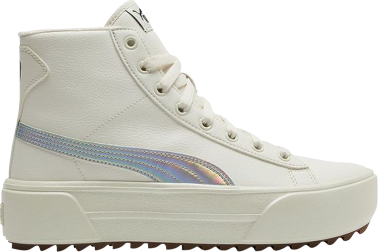 Sneakers Puma Wmns Kaia Mid Fur Iridescent, cream