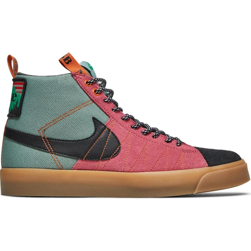 Nike Blazer Mid Premium SB Acclimate Pack Sport Spice sneakers, multicolor