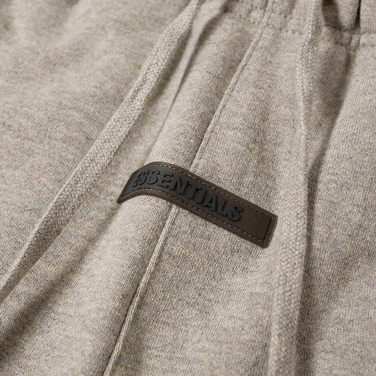 Fear of God Essentials Sweat Shorts 'Dark Heather Oatmeal', Gray