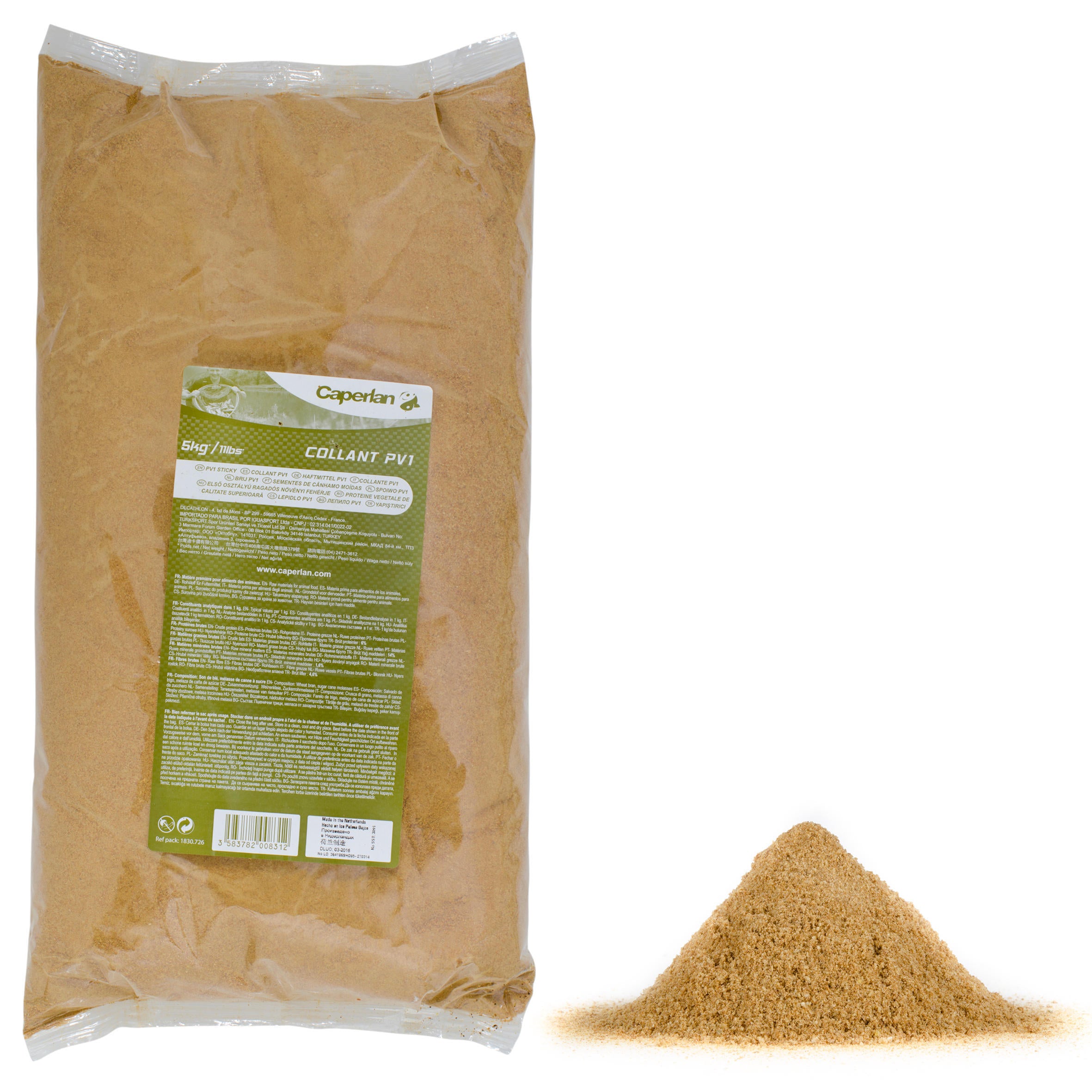 Fishing feed PV1 4.75 kg flour for fishing with a CAPERLAN rod