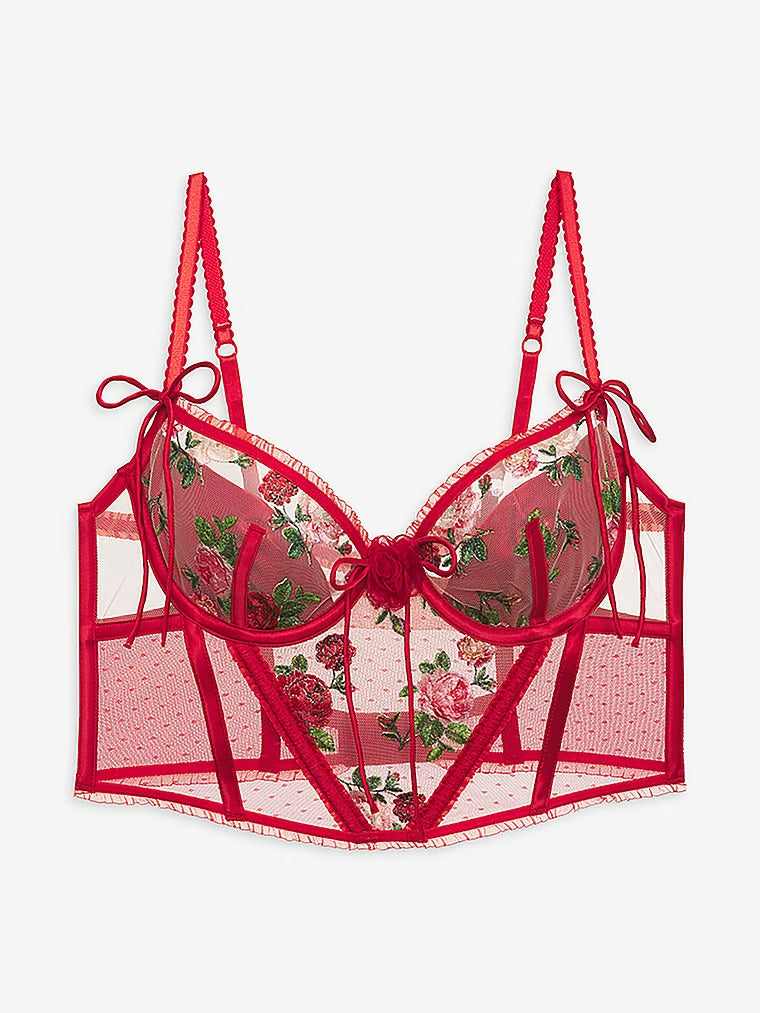 Corset For Love & Lemons Anika, red