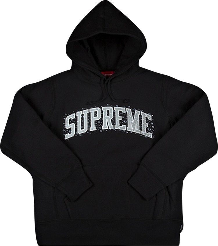 Supreme Water Arc Hooded Sweatshirt 'Black'