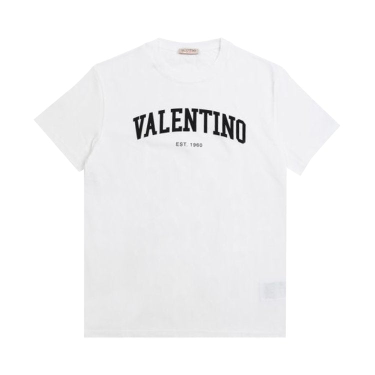 Valentino Logo Detail T-Shirt 'White', White