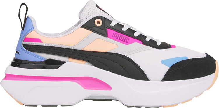 Sneakers Puma Wmns Kosmo Rider Bright White Gray Violet, white