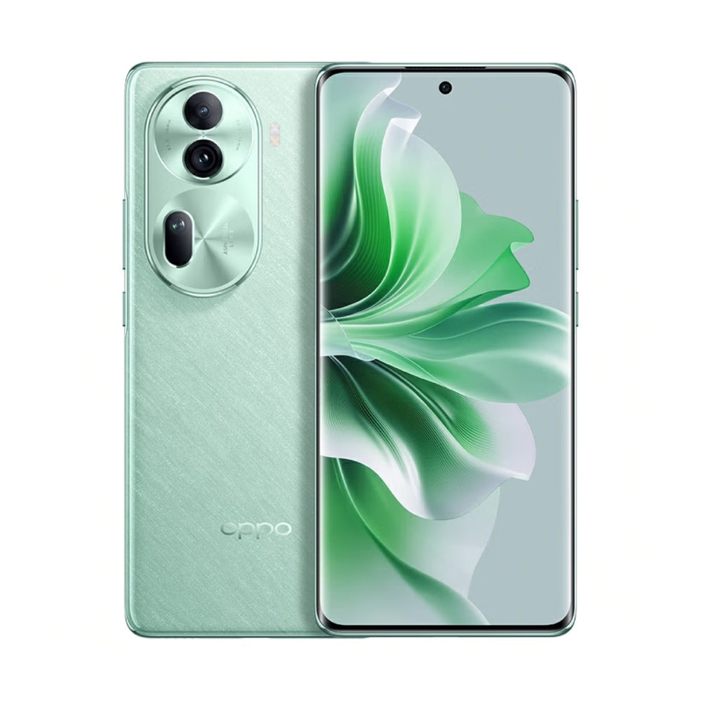 Oppo Reno11 smartphone, 12 GB/512 GB, 2 Nano-SIM, green