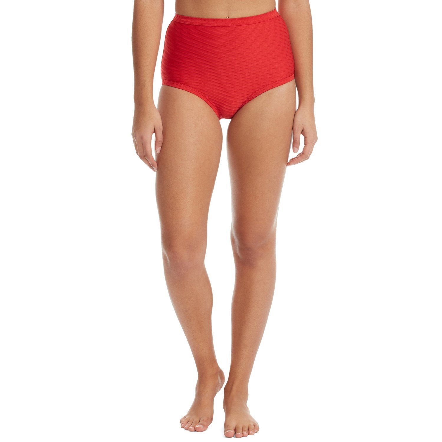 Rhythm Havana Boyleg bikini bottom, coral