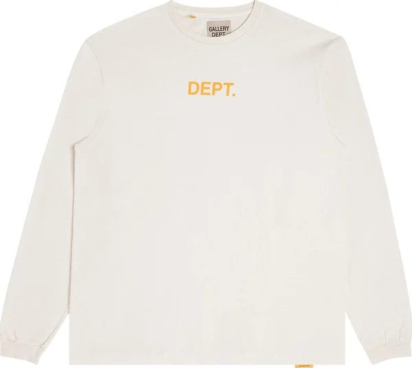 Gallery Dept sweatshirt. long sleeve, cream