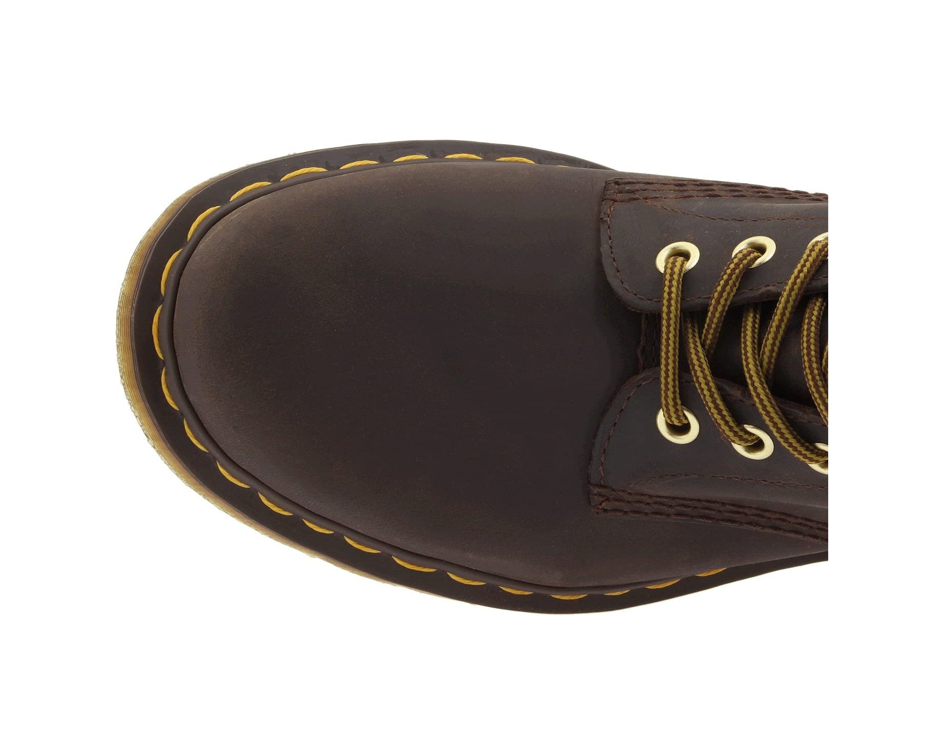 حذاء 1460 Crazy Horse Leather من Dr. Martens، بني