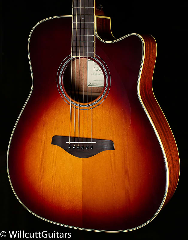 ياماها FGC-TA TransAcoustic Brown Sunburst (657) ياماها FGC-TA TransAcoustic (657)