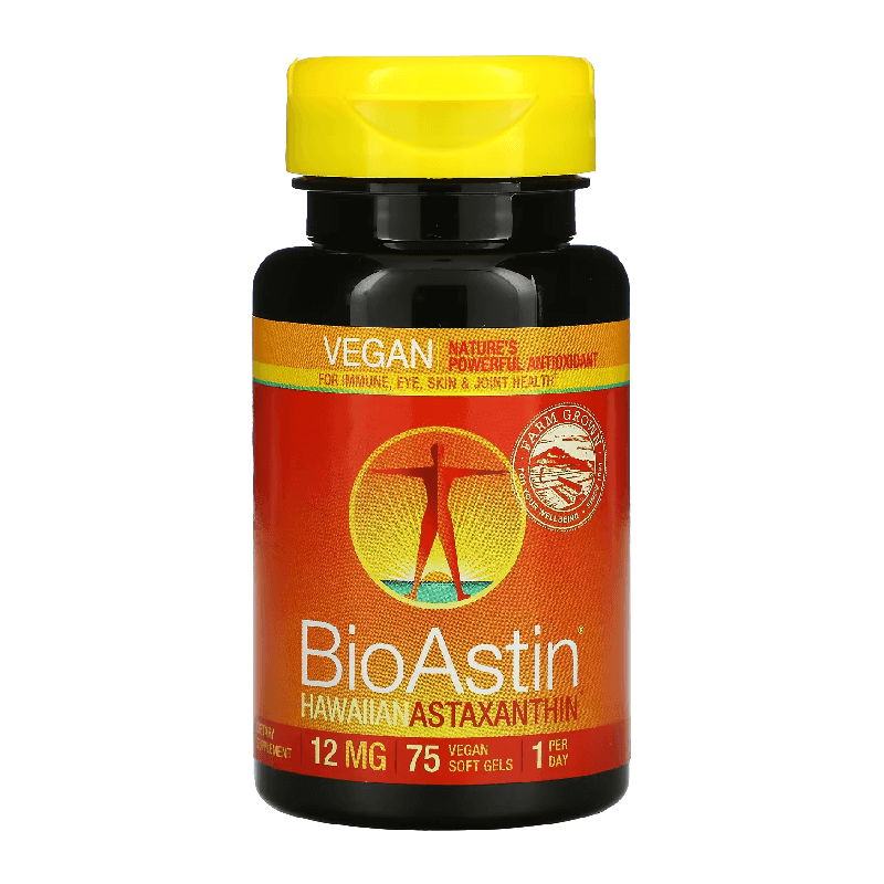 Hawaiian Astaxanthin Nutrex Hawaii 12 mg, 75 capsules