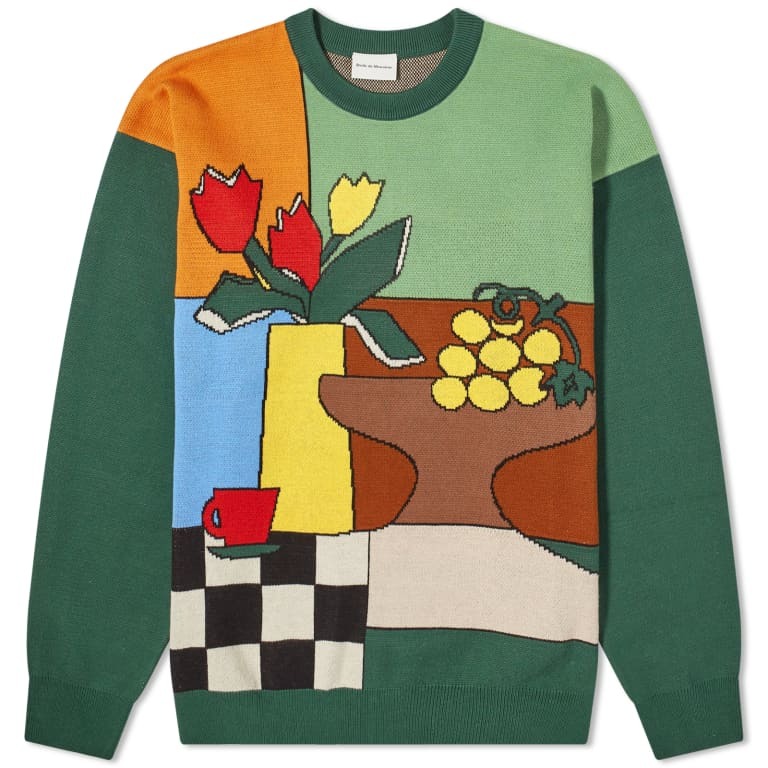 Jumper Drole De Monsieur Still Life Crew Neck, multicolor