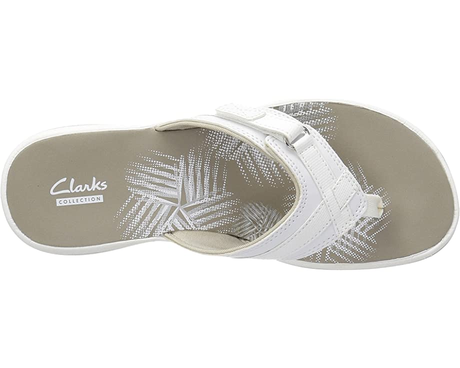 Breeze Sea Clarks sandals, white