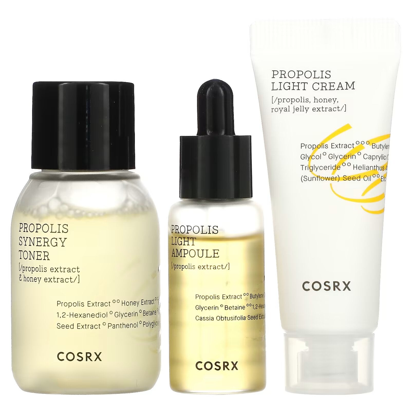 Cosrx, Honey Glow Kit, 3 Piece Set