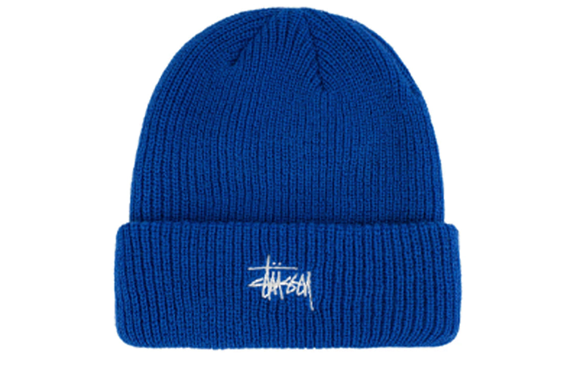 Stussy unisex beanie hat, Blue