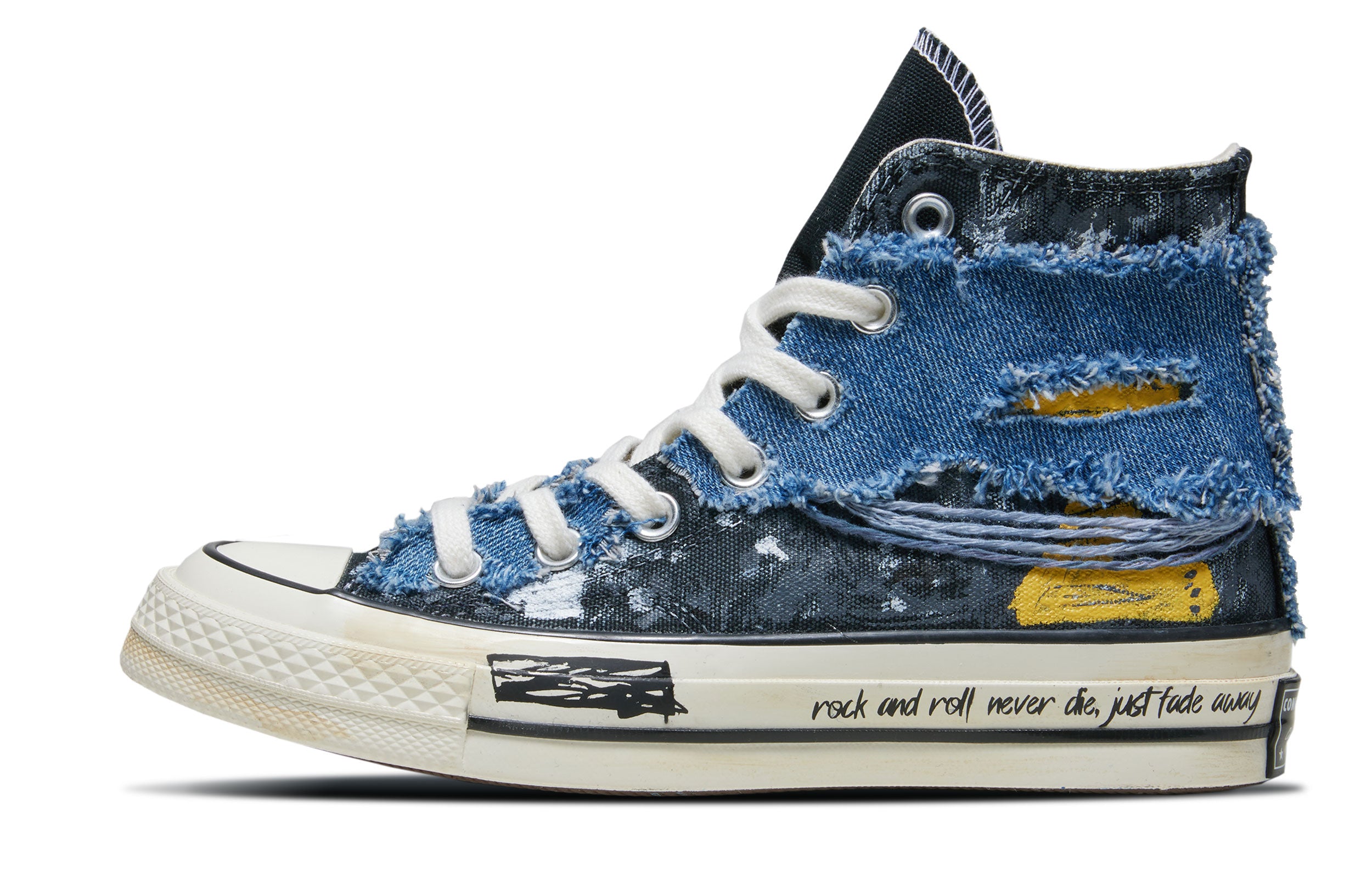 All Star Canvas Shoes Unisex High-top Blue Converse