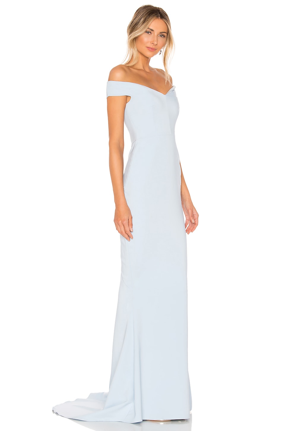 Nookie x REVOLVE Allure Gown Dress in Dusty Blue