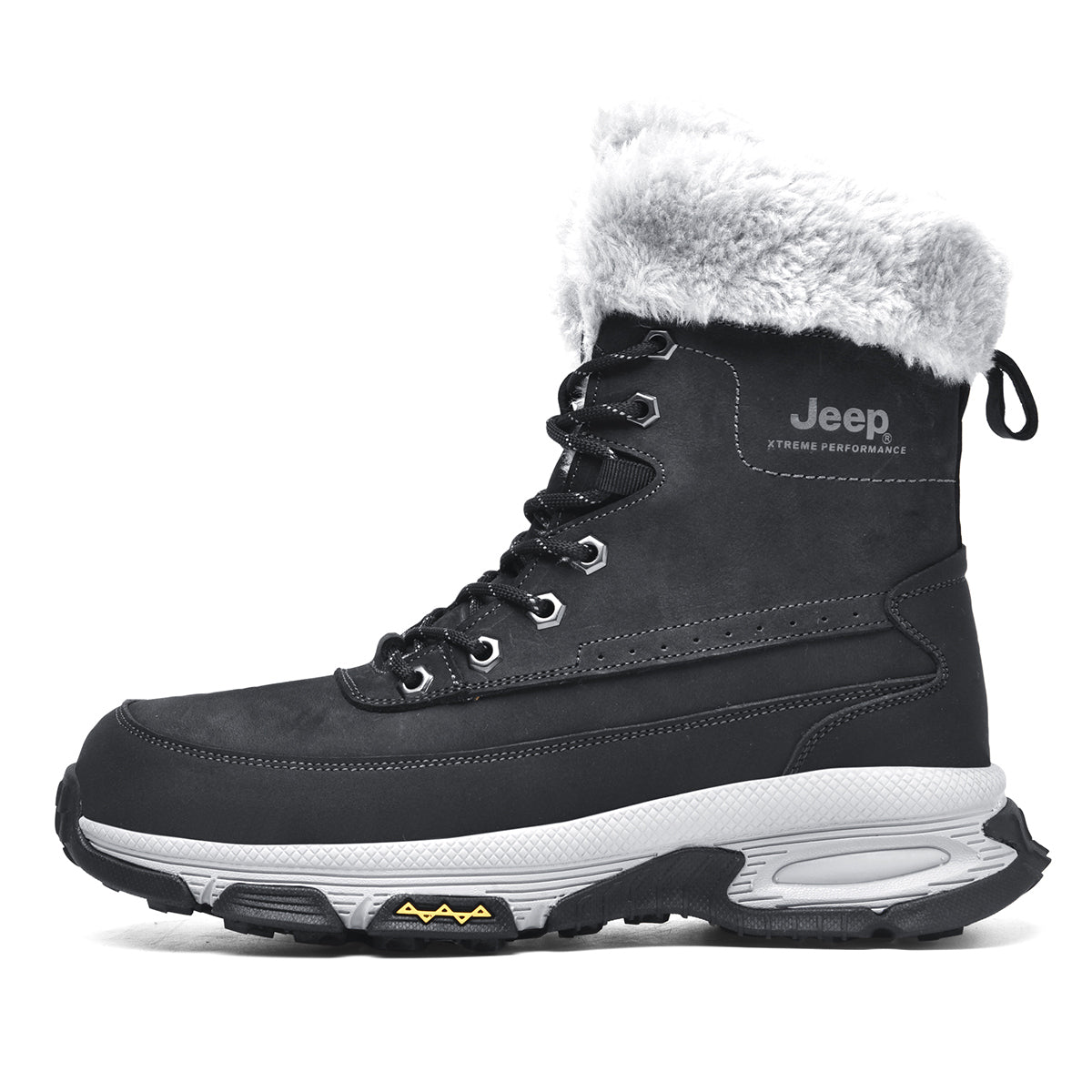 Winter boots men's gray Jeep