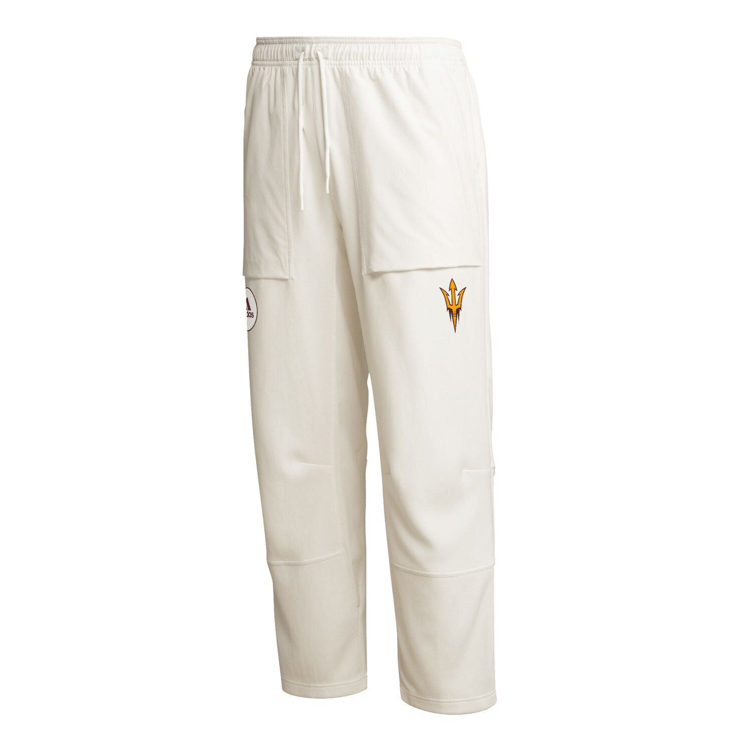 Arizona State Sun Devils Zero Dye AEROREADY adidas Men's Cream Pants