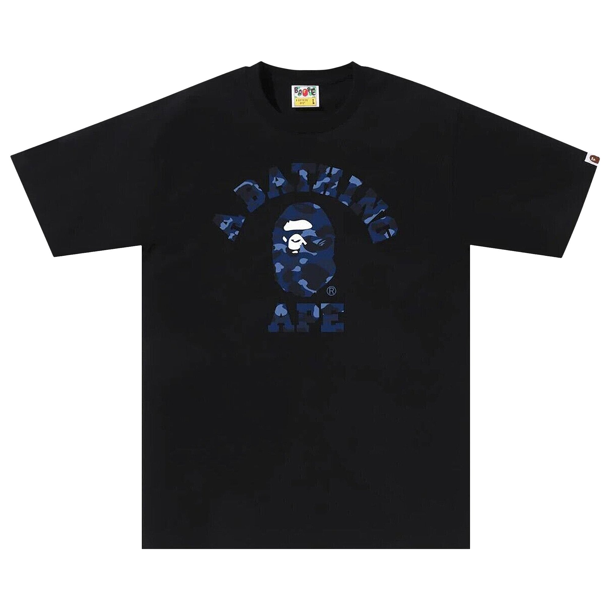 BAPE Color Camo T-Shirt, Black/Navy