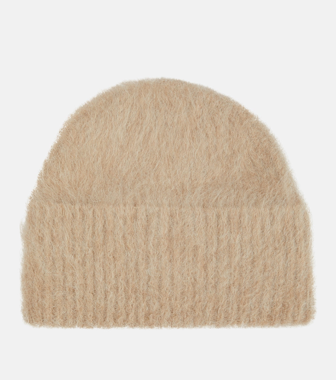 Toteme Alpaca Wool Blend Hat, Beige