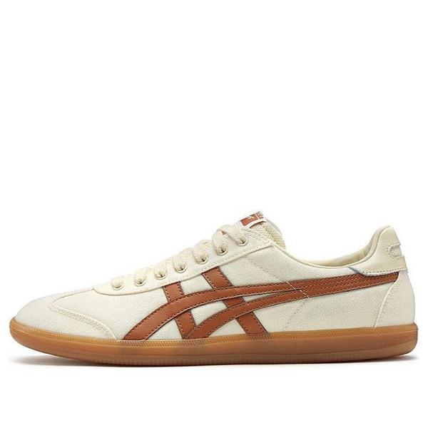 حذاء تدريب Onitsuka Tiger Tokuten باللون الكريمي الكراميل، باللون الأبيض