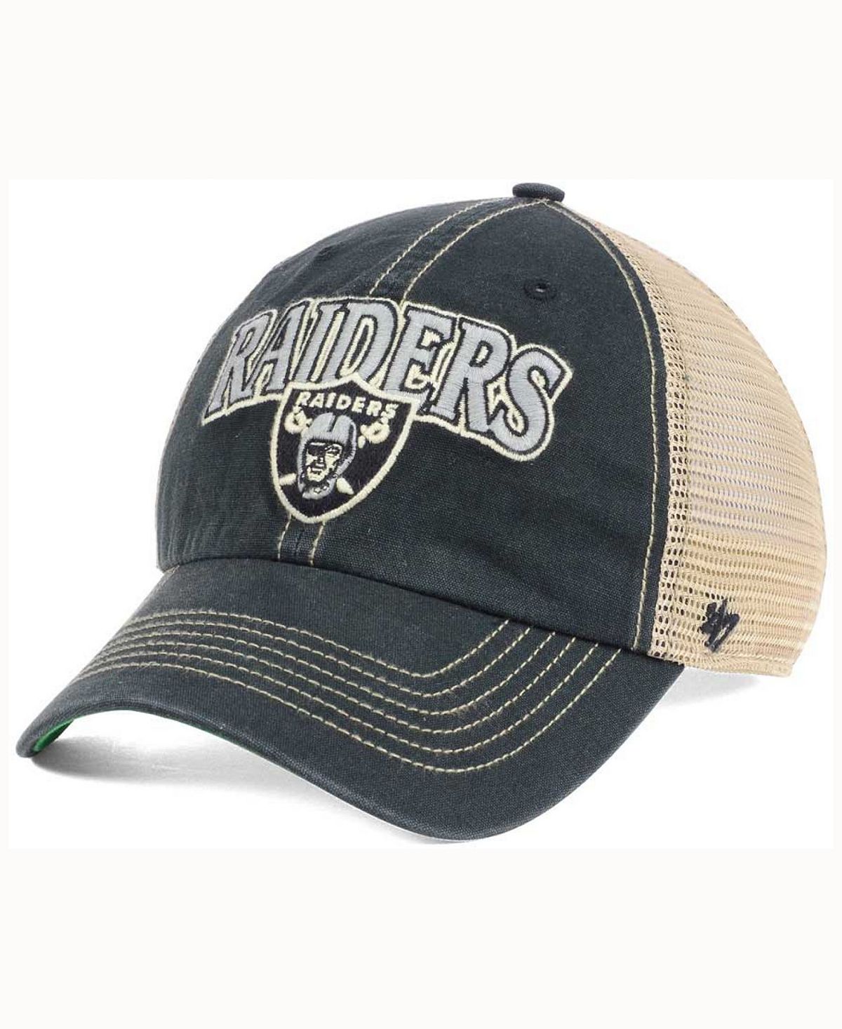 Oakland Raiders Tuscaloosa CLEAN UP '47 Brand Cap